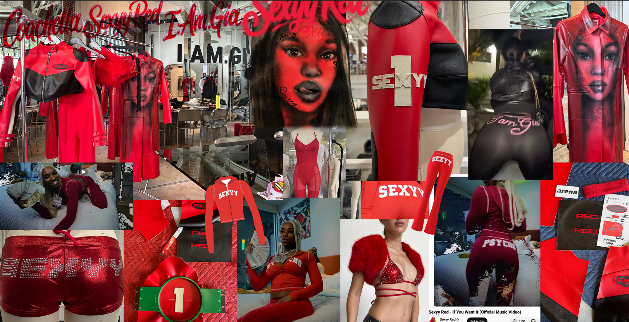 I.AM.GIA X SEXXY RED @ COACHELLA