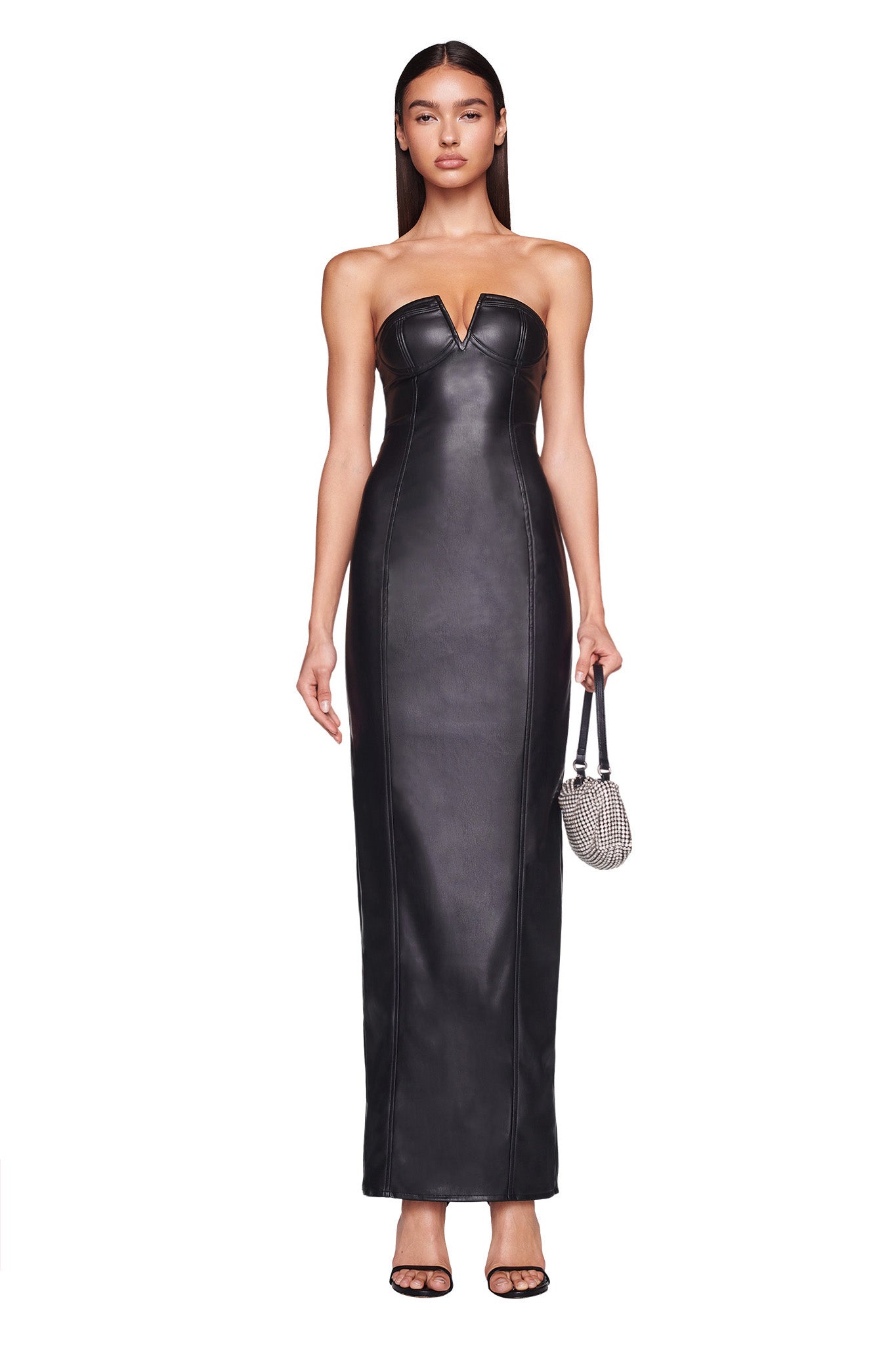 chinese dress ladies I AM GIA LUIRA DRESS BLACK – JMWEEKENDRENTAL main image 1