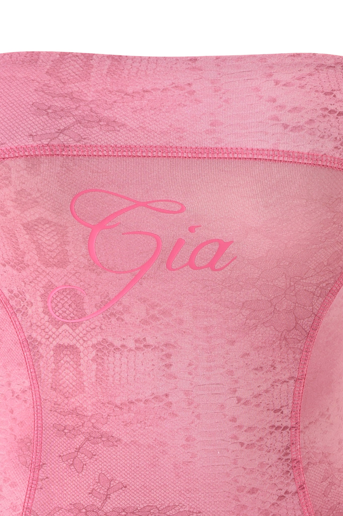 BLARE BOOB TUBE - LIGHT PINK SERPENTINE
