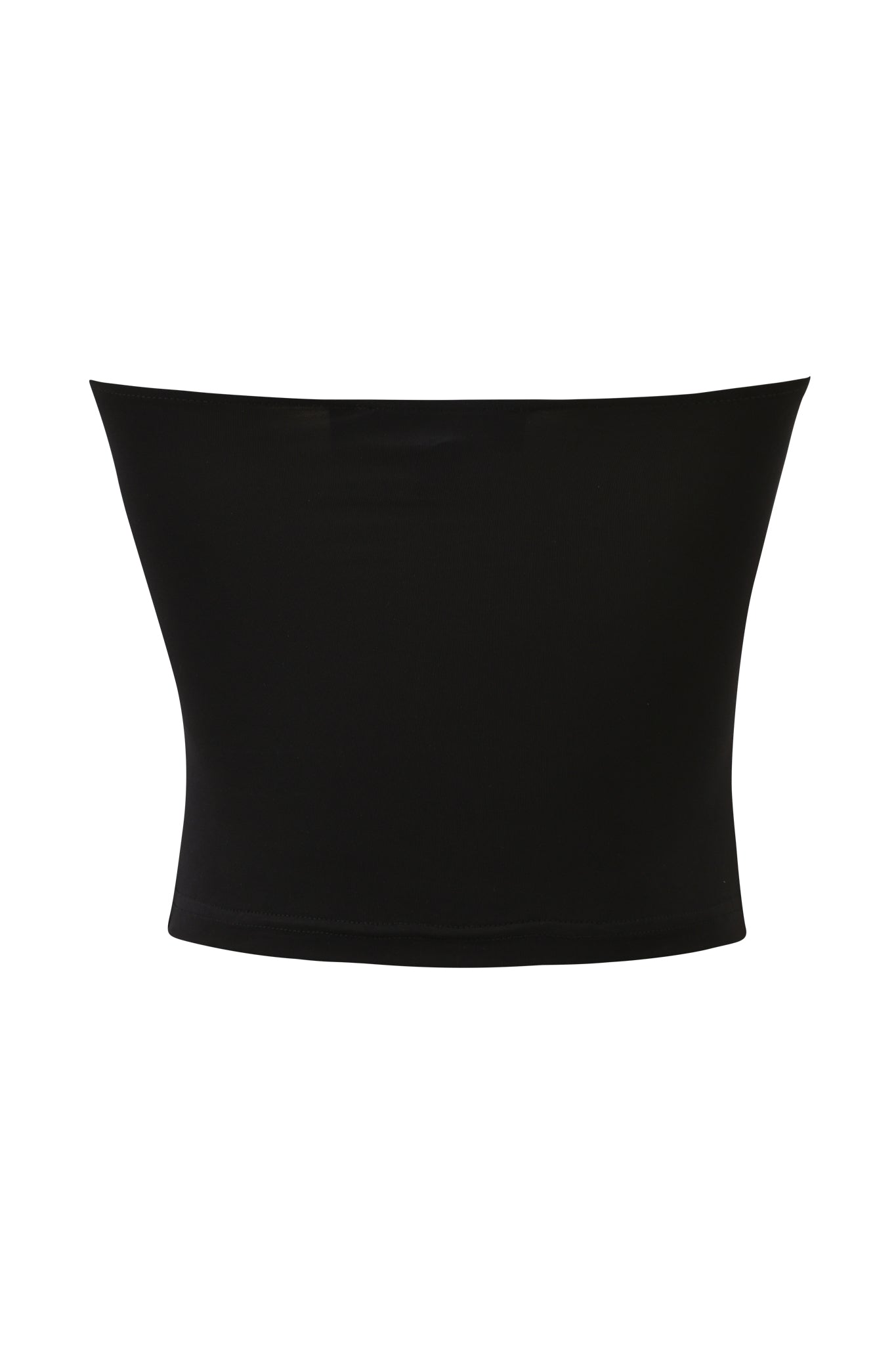 The I.AM.GIA ELYSIA BOOB TUBE in black is a strapless, bodycon-fit top displayed against a white background.