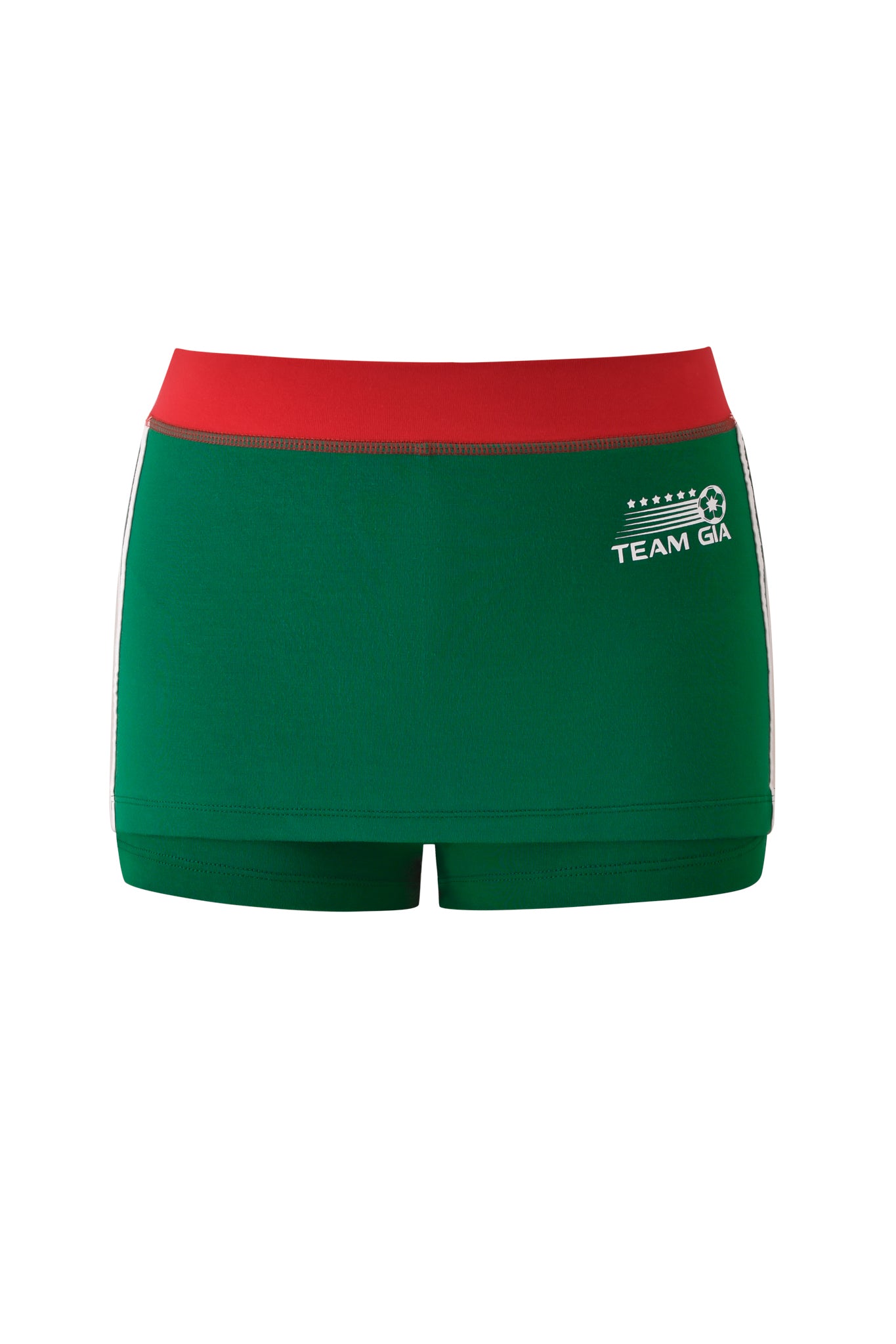 BLARE VARSITY MICRO SKORT - GREEN