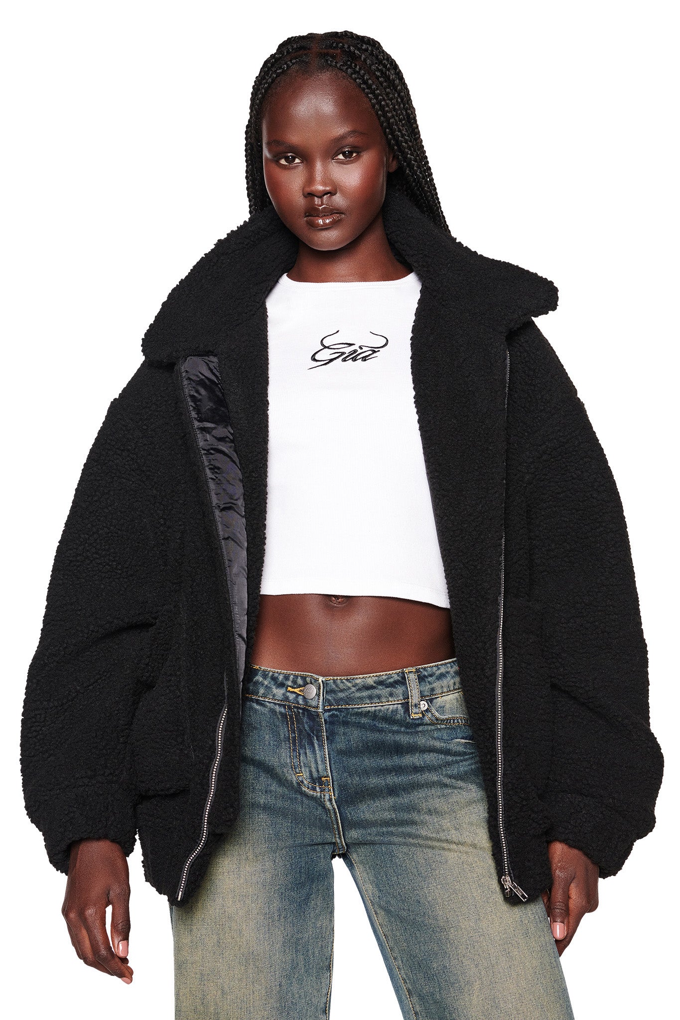 PIXIE COAT - BLACK