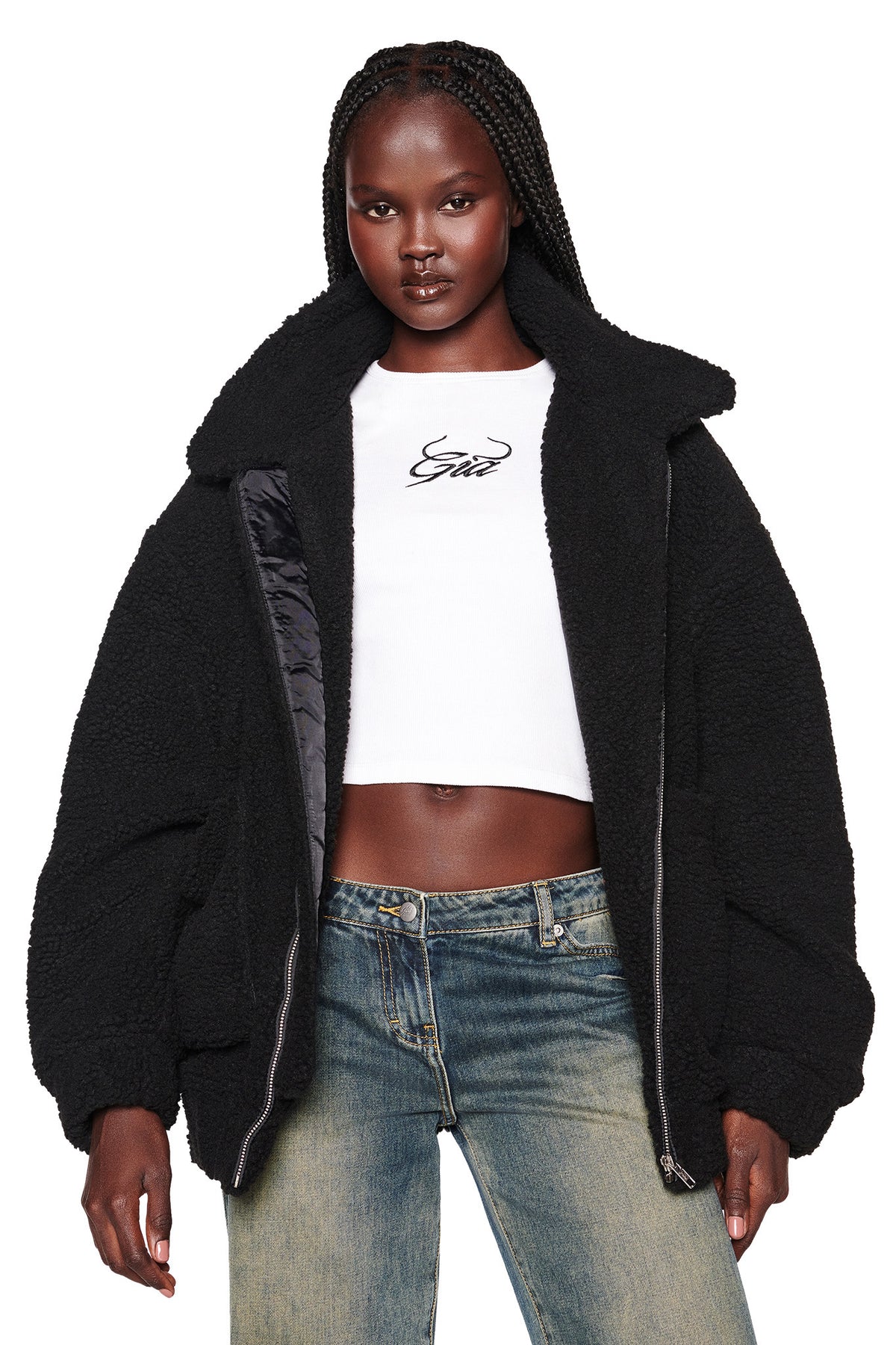 PIXIE COAT - BLACK