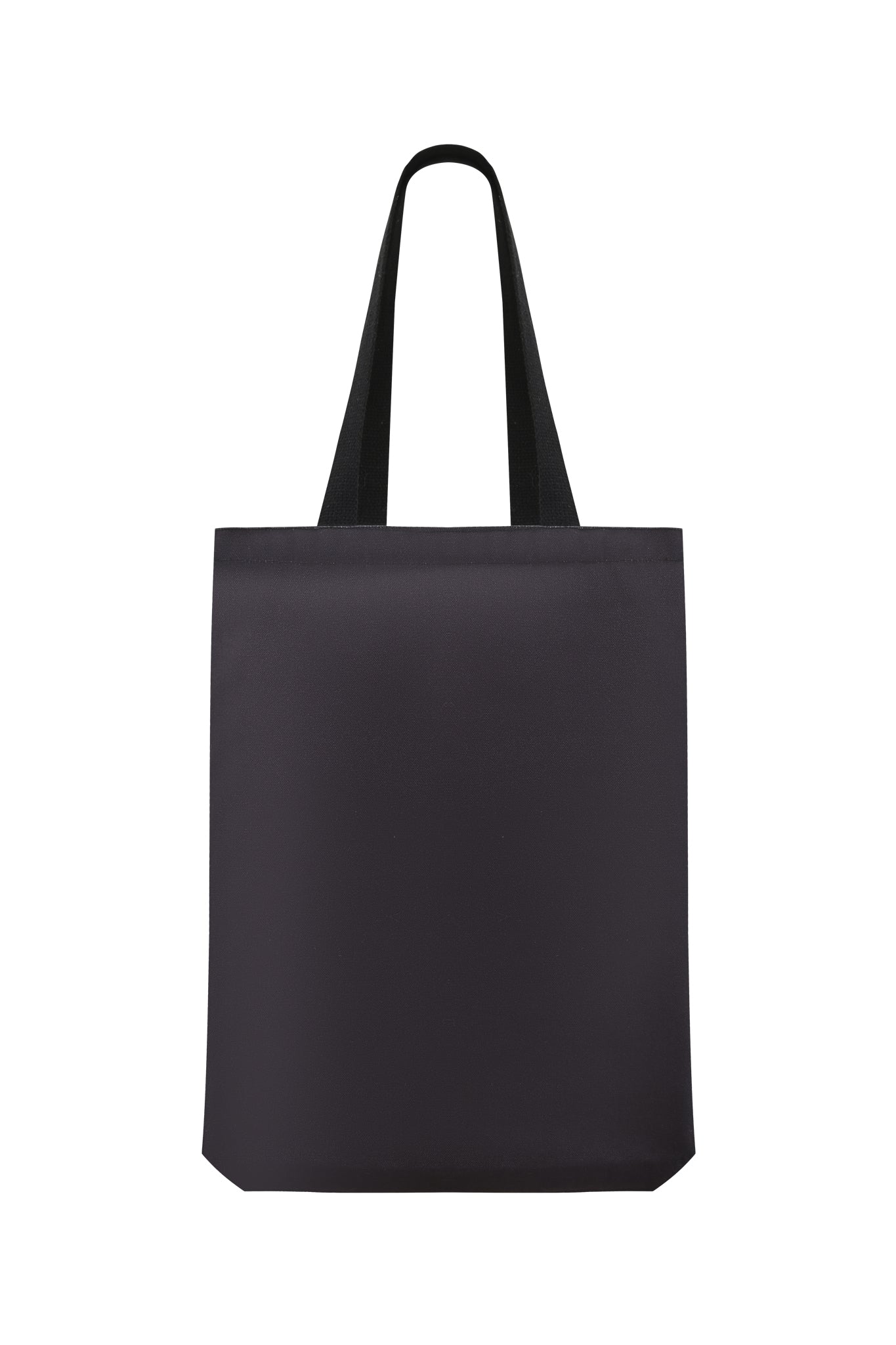The I.AM.GIA FAFI TOTE BAG - BLACK is a plain, rectangular tote with two handles and no visible logos or designs, shown against a white background—a chic pick from the exclusive FAFI collaboration.
