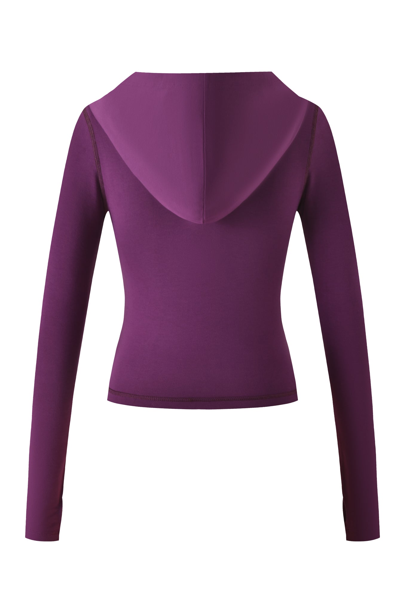 The I.AM.GIA BLARE HOODIE in plum is a stylish hooded hoodie, perfect for adding a pop of color to any outfit.