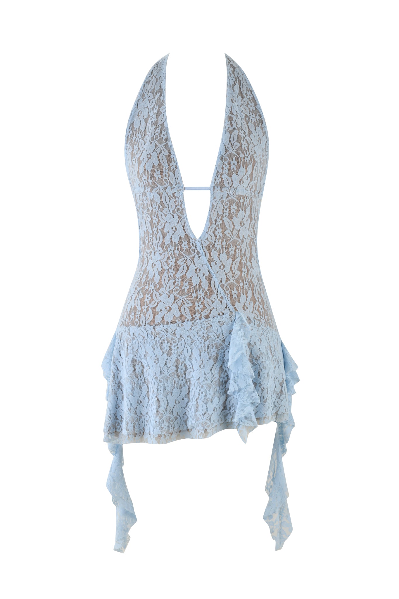 IRISIA LACE MINI DRESS