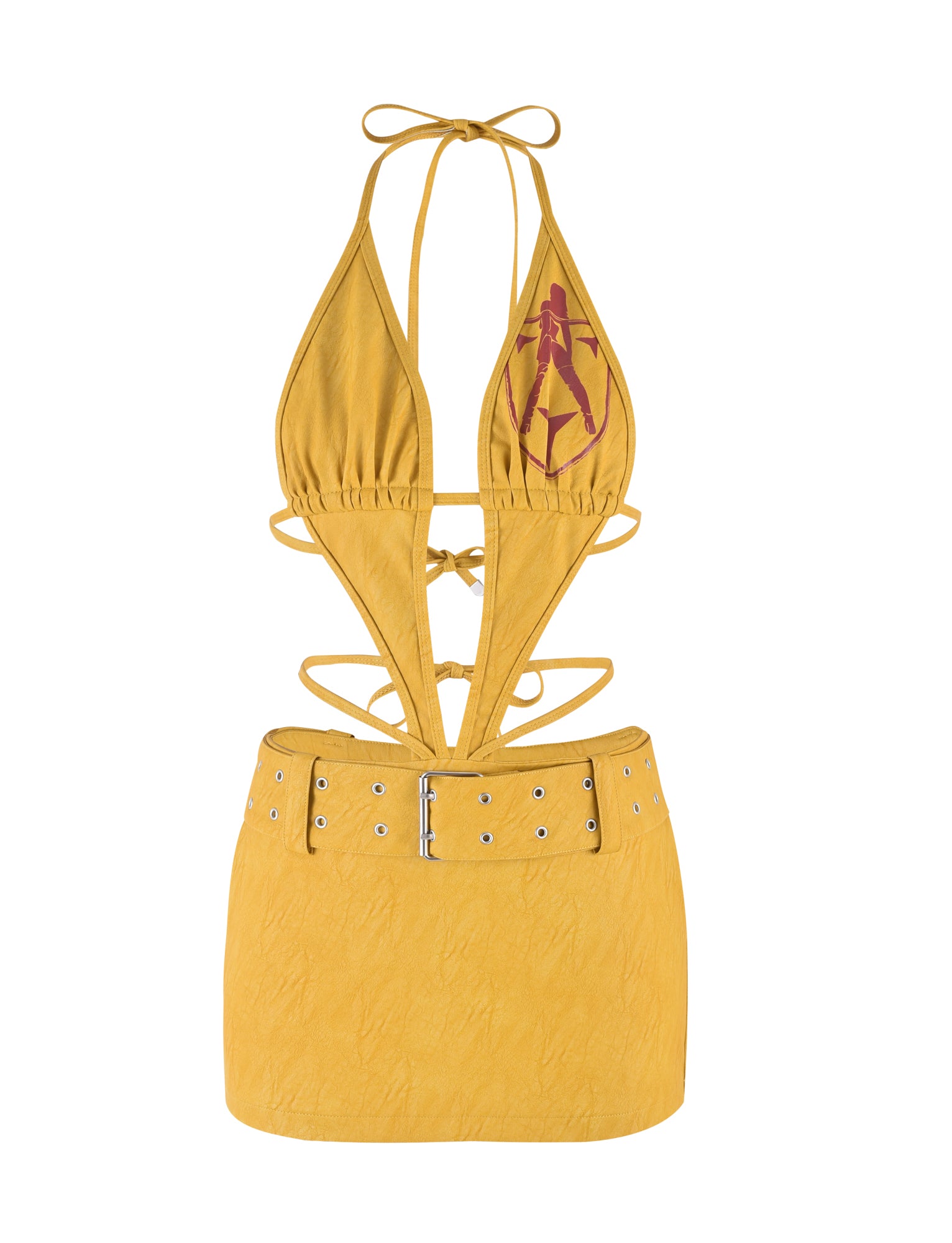 i am gia luira mini dress LUIRA PU DRESS