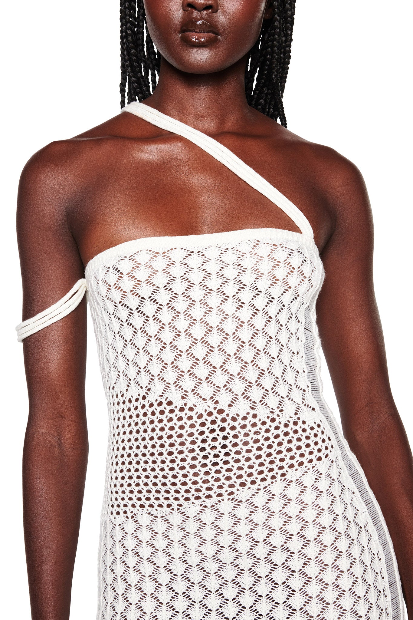 CORALIE DRESS - WHITE : OFF WHITE