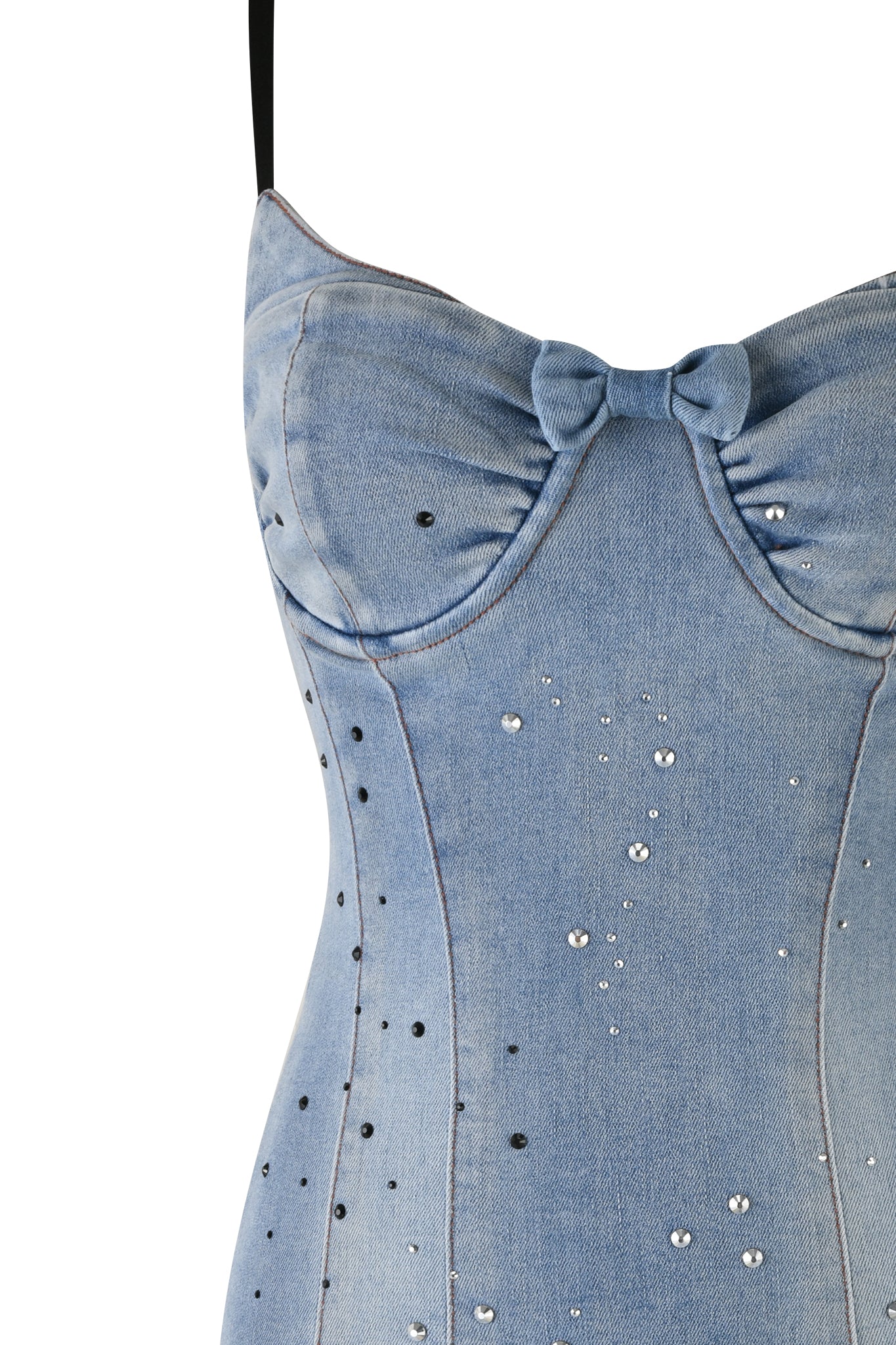 REQUIEM DRESS - BLUE : DENIM BLUE REQUIEM DRESS - BLUE : DENIM BLUE