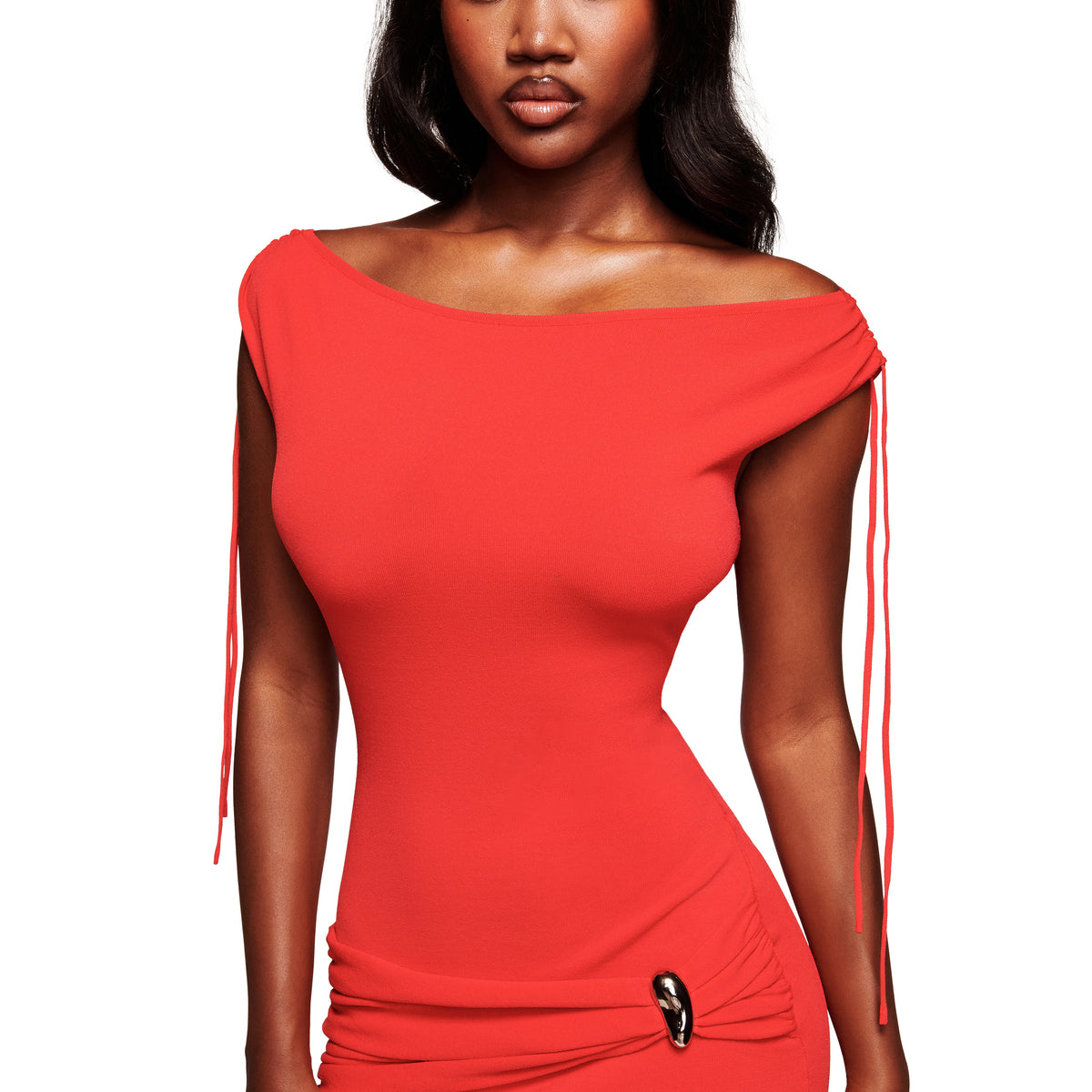 strapless open back dress SUGAR MINI DRESS