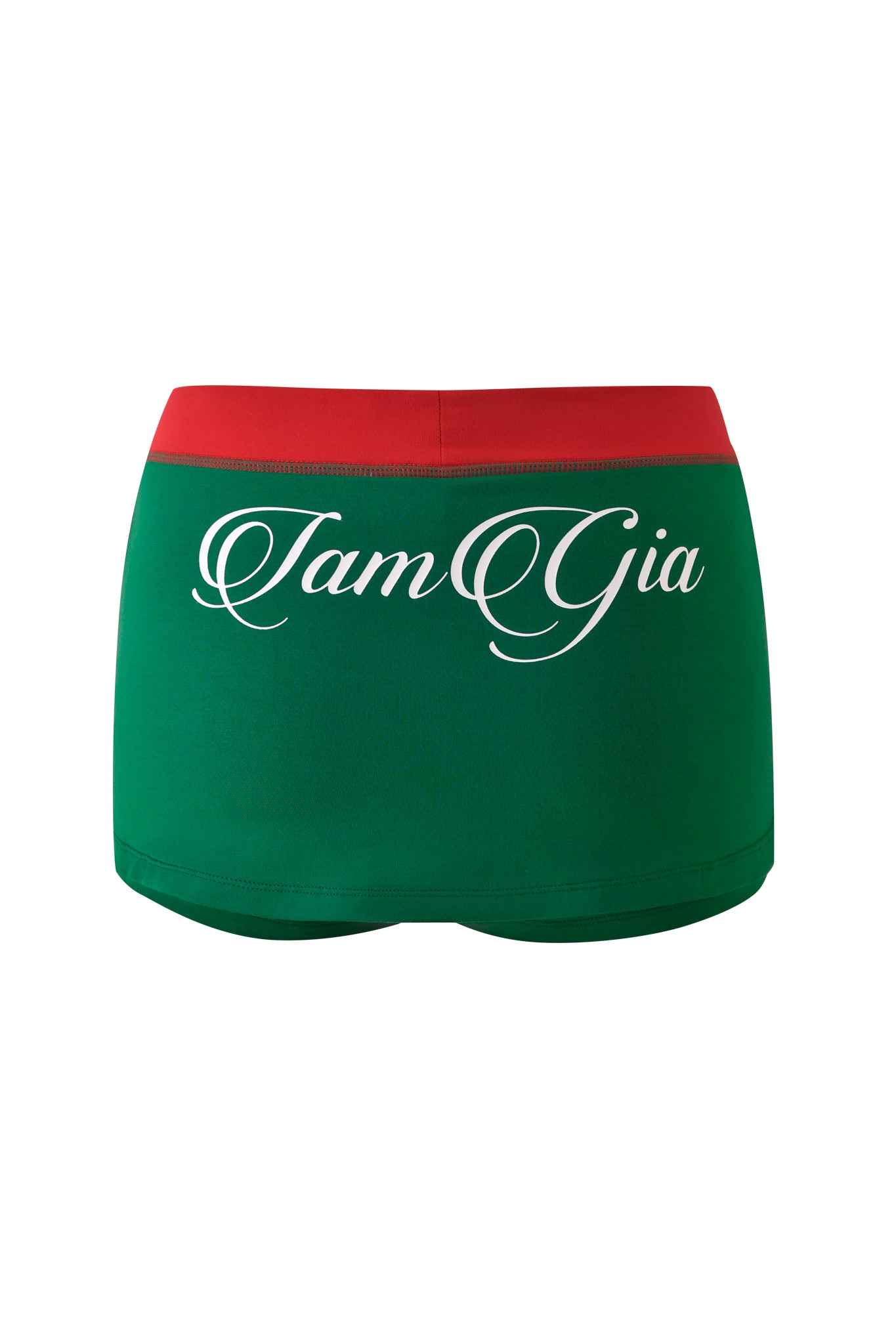 BLARE VARSITY MICRO SKORT - GREEN