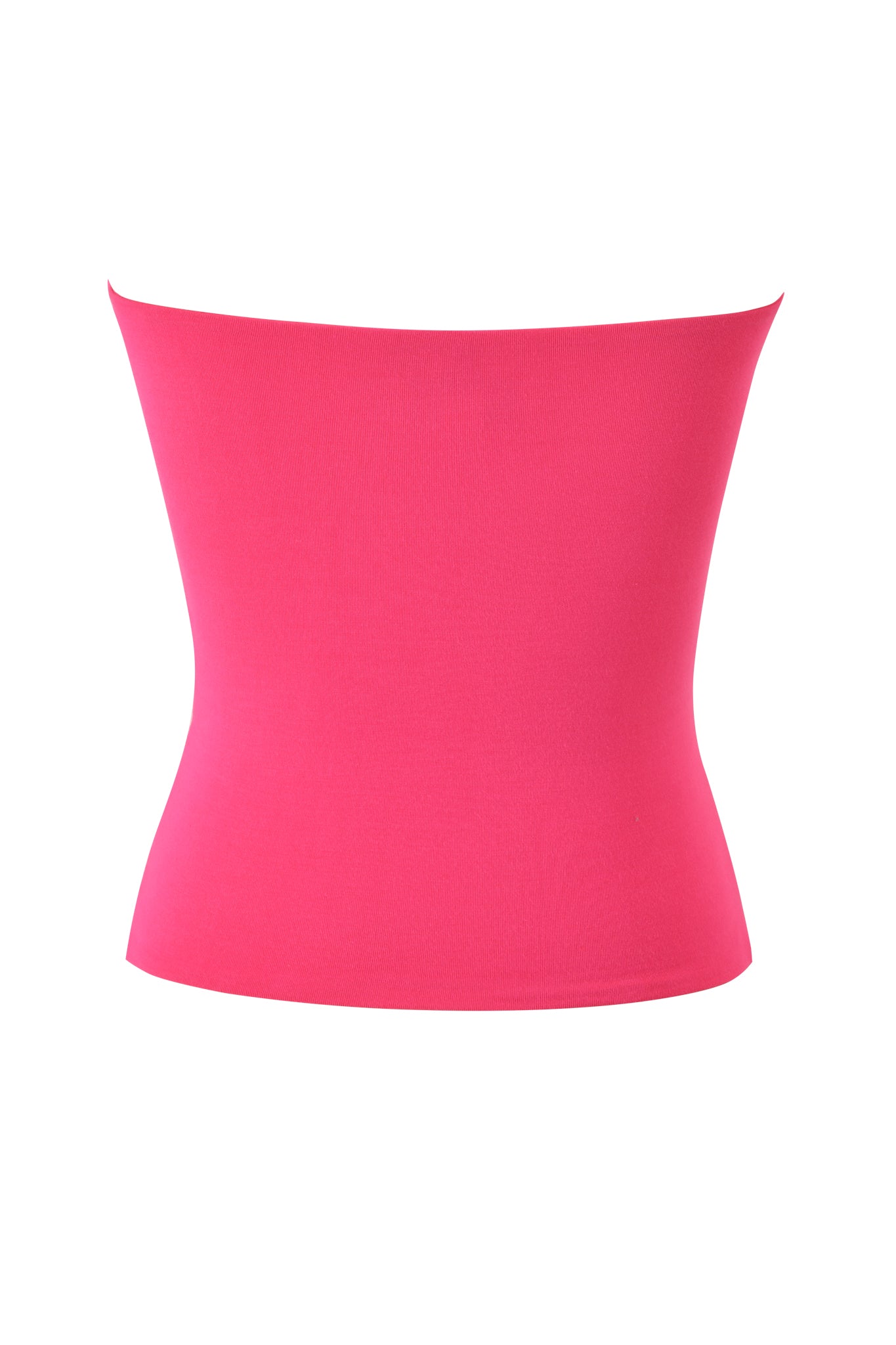 The I.AM.GIA NESSY BOOB TUBE - WORSHIP ME is a bright pink, seamless, high-waisted band with smooth, stretchy fabric and a bodycon fit that hugs your waist and torso like your favorite tube top.