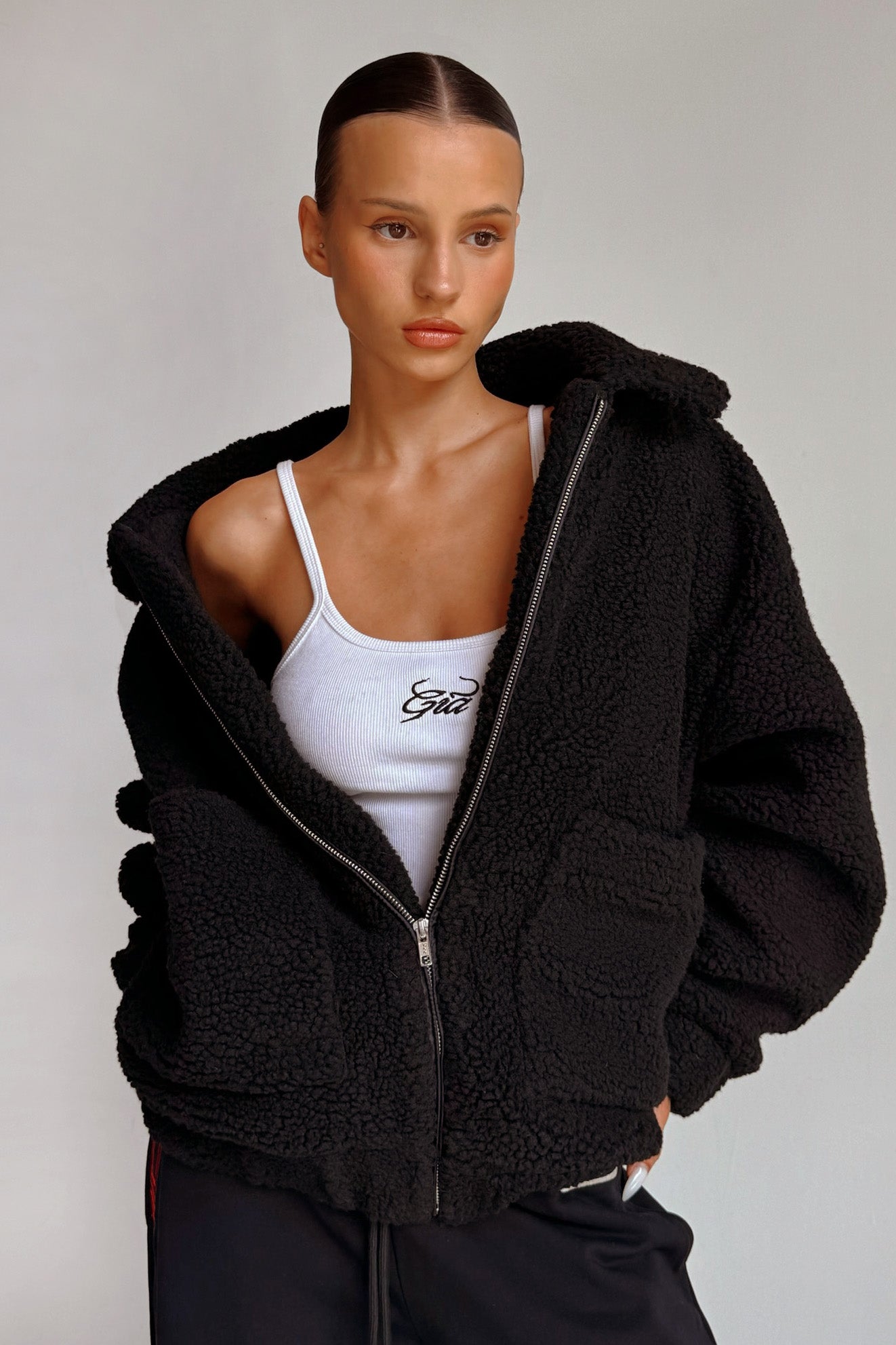 PIXIE COAT - BLACK