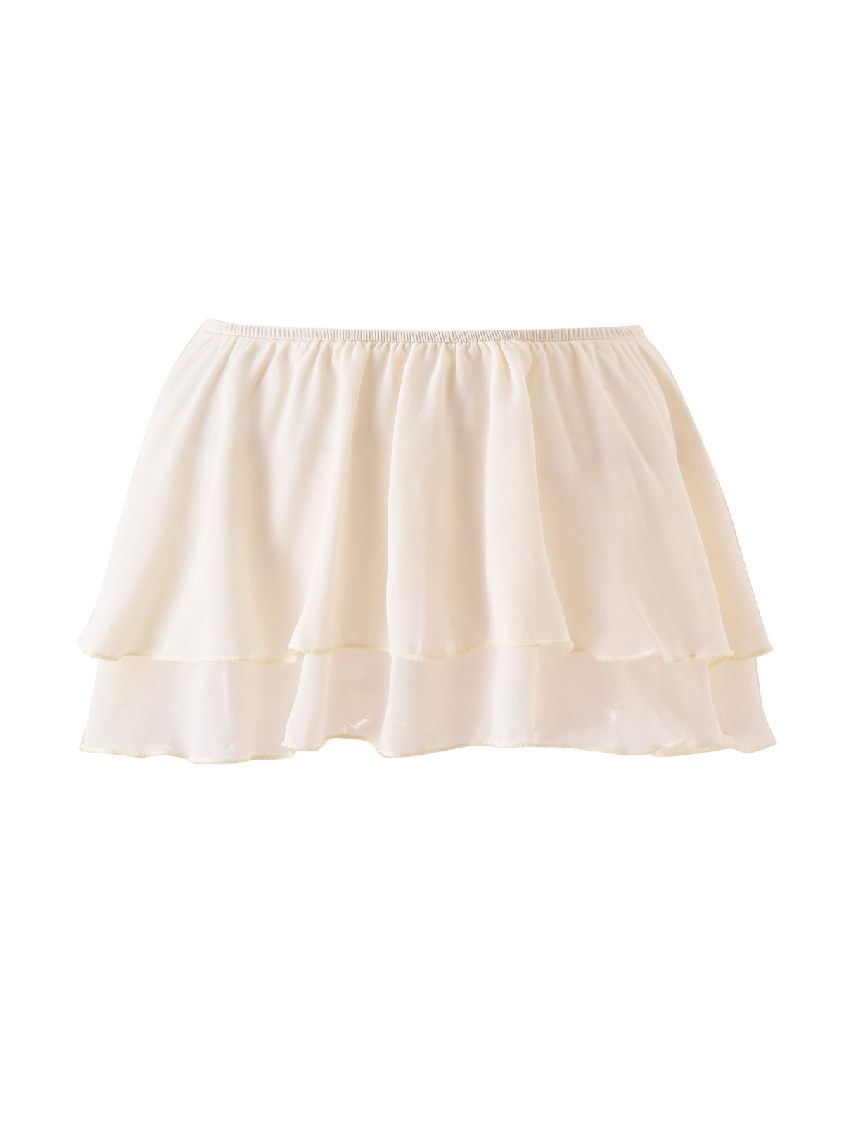 Create a flirty pirate-inspired look with the I.AM.GIA OCEANA CORSET SET in brown: this set features a white off-the-shoulder, double-layer ruffled mini skirt with a gathered elastic waistband crafted from lightweight fabric, perfectly paired with its vintage-washed bustier to channel sexy swashbuckler vibes.